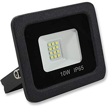 LOWENERGIE LED FloodLight Waterproof IP65 (10w, Black)