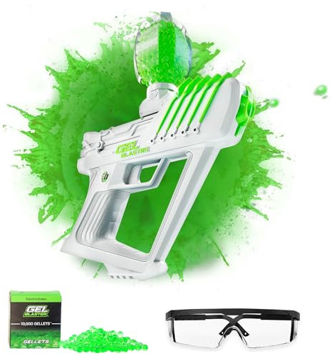 Gel Blaster The Original Surge - Hochleistungs-Gelball-Blaster | Hohe Kapazität in Halb- & Vollautomatik | 10K Schuss, erweiterte 30m Reichweite | Inklusive 800 Schuss | Ab 14 Jahren