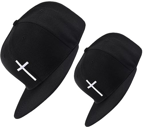 Bexxwell Snapback Cap 2er-Set Partnerlook für Klein und Groß