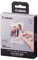 Canon XC-20L Original Farbband/Papierset 20 Blatt Kreditkartenformat 5,4 x 8,5cm für Canon SELPHY QX20 Fotodrucker (selbstklebend, Sticker, Aufkleber, Kleberückseite, Thermosublimation, wasserfest)
