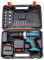 Set de taladro percutor inalambrico, con 2 baterias 21V 1,5 Ah, 25+3 Ajuste de Par, 2 Velocidad, Don Feliz