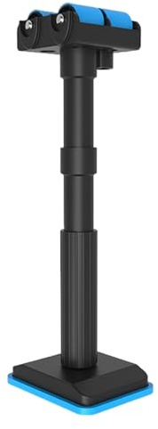 Arbeitssparende Hebehalterungen, Kabinen Montagehilfe 400kg - Höhenverstellbar 19-44cm - Rollen & Teleskopstange - Für Möbel Fliesen - Nylon ABS - 44cm
