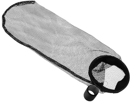 Toyvian Justerbar Pickleball Mesh Bag för Golfbollar och Bordtennis Snabbmonterad Hängande Organisatör med Dragsko för Förvaring av Sportutrustning och Små Verktyg