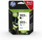 HP 303XL (3YN10AE) Multipack Original Druckerpatronen 1xSchwarz, 1xFarbe für HP ENVY 6200, 7100, 7134, 7800 und HP Tango Printer