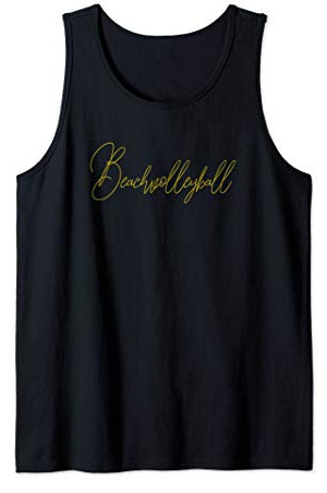 Modernes Beachvolleyball Tank Top