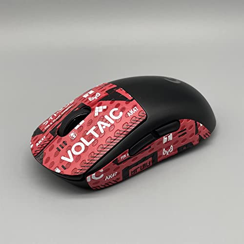 2Duck Skins de la Souris Skins Skins Since Sincer Sweat Autocollant Patients Skates pour Logitech G Pro Wireless G Pro x Souris de Jeu de Jeux de Couleurs Multiples