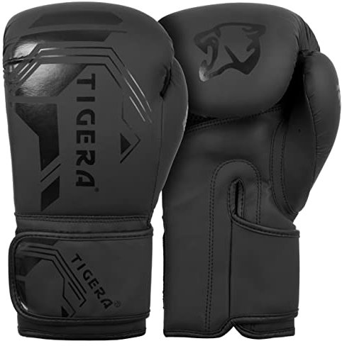 Tigera Boxhandschuhe für Männer & Frauen Training Pro Punching Heavy Bag Mitts MMA Muay Thai Sparring Kickboxhandschuhe (10oz)
