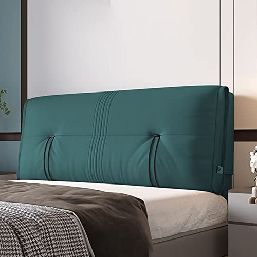 Kopfteil Ruhekissen,Wandkissen Lendenpolster Bettrückenlehne Atmungsaktiv Weiche Tasche Abnehmbar Waschbar Für Tagesbett, Etagenbett, Bank,A,No headboard 63/160cm