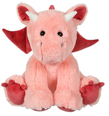 GIPSY - Gispy-Dragon Floppy 30 cm rosa Plüsch für Kinder in 3 Farben - 071535, 071535