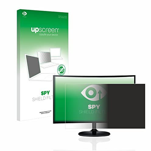 upscreen Blickschutzfilter für Samsung Curved Monitor C27F398FWR Privacy Filter Blickschutzfolie Sichtschutz-Folie [Blaulichtfilter, Anti-Reflex]