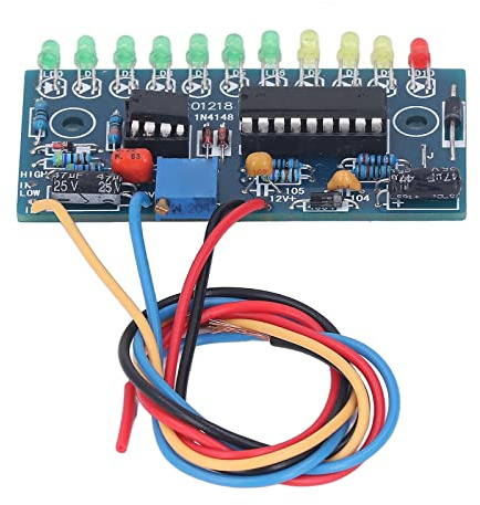 Vorverstärker-Instrument 11 Stück 3 Mm Vu Lm3915 10-Segment-Vorverstärkerschaltung für Musikinstrumente, Vorverstärker-Schallgeräuschmessgeräte, LED-o-Level-Indikator-Modul,