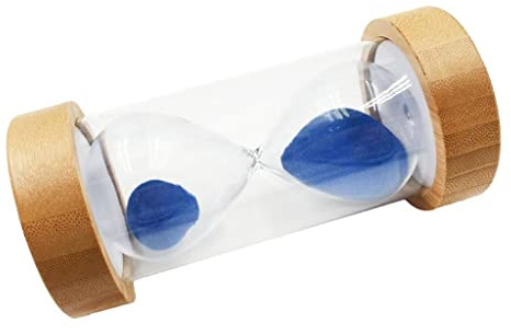 MERIGLARE Plástico Temporizadores Reloj de Escritorio Azul, 3 Minutos, Individual