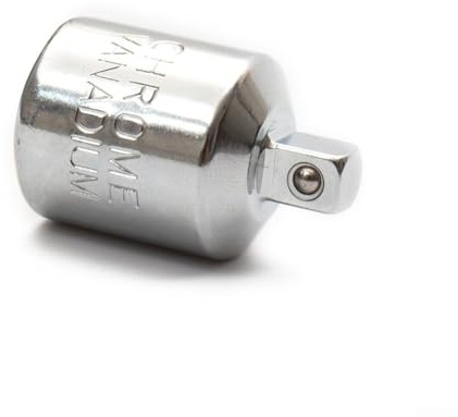YobiLife Adattatore per chiave a bussola femmina a maschio, 1/4, 3/8, 1/2, convertitore per meccanica, officina, confezione da 1 (1/2-1/4)