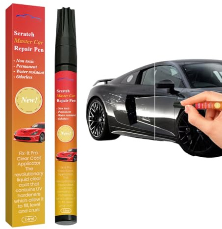 MOLZINY Penna Magica per Graffi Auto Penna Rimotrice di Graffi, Resistente agli Agenti Atmosferici Penna Ritocco Vernice per Riparazioni di Graffi Lievi e Profondi