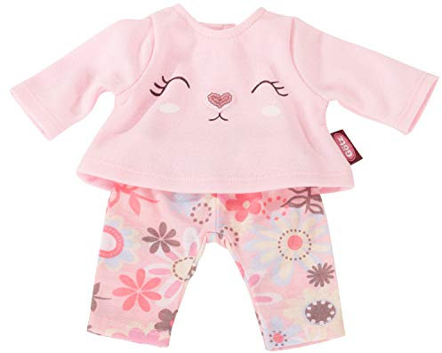 Götz 3403026 Babykombi Sommerhase - Puppenbekleidung Gr. M - 2-teiliges Bekleidungs- und Zubehörset für Babypuppen von 42 - 46 cm