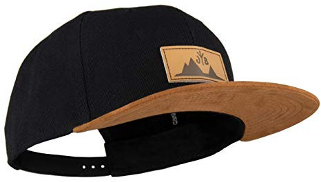 Jumping Bird Baseball Cap Unisex Nordend • Outdoor Snapback Cap • Individuell verstellbar und leicht abwaschbar • Kappe Schwarz