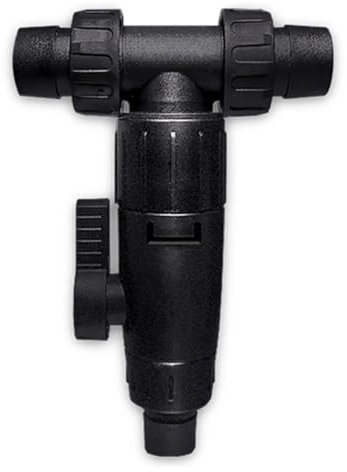 3-Way Valve Aquarium, T Wasserwechsel Austauschanschluss, 3-Wege-Wasserdurchflussregelventil für Aquarien 12/16mm or 16/22mm Schläuchen