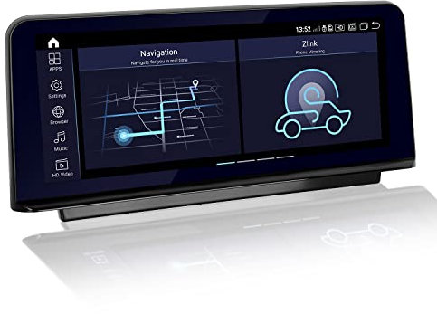 PEMP für BMW F20 F30 Android 13 10,25 1920x720 Bildschirm, Snapdragon 662 8core 4+64 GB Kabelgebundenes und Drahtloses CarPlay Android Auto Monitor, für BMW 1/3 Serie (2012-2017) NBT