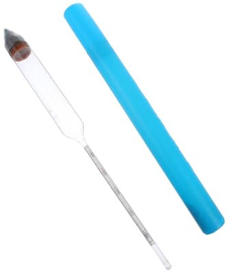 DOITOOL Salzgehalt-Hydrometer Für Aquarien Wasser Salzgehalt Messgerät Aquarium Salinometer Dichtemessgerät Für Fischbecken Meerwasser