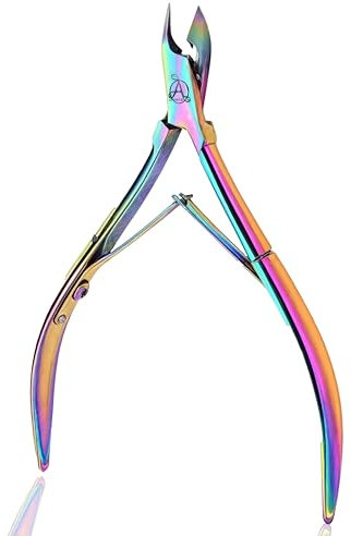 ARMIZ Pince à Cuticules Multi-Color – Coupe Cuticule Ongle Professionnel en Acier Inoxydable | Pince à Envie Ultra-Tranchante pour Manucure & Pédicure – Outil de Coupe Cuticules Précis