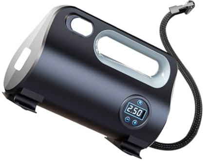 ULTECHNOVO d'air Portable pour Voiture Gonfleur Numérique Multifonction pour Pneus De Voiture