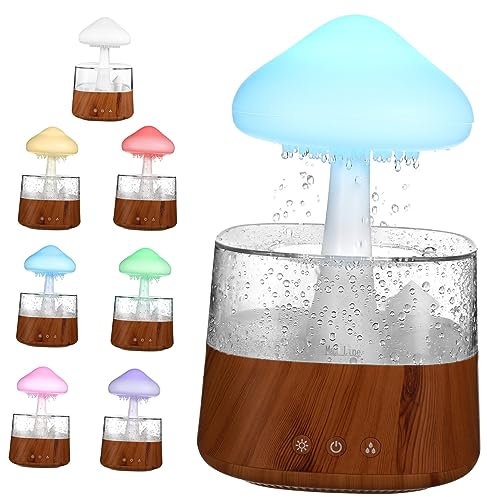 Mikinona Humidificador De Aromaterapia De Escritorio Máquina De Aroma Para Dormitorio Difusor De Aceites Esenciales