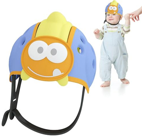 Baby-Schutzhelme, Krabbelhelme - Baby-Kopfschutzkappe - Atmungsaktive, kollisionssichere, weiche, ultraleichte Helme zum Krabbeln und Gehen im Alter von 6–24 Monaten