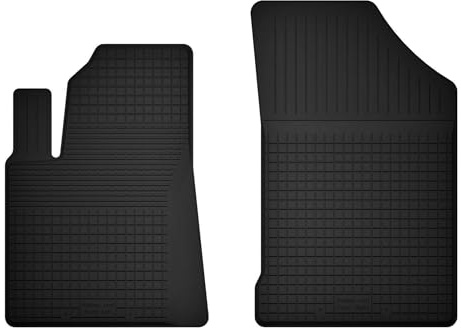 Wielganizator Gummimatten vorne passend für Opel Mokka II (2020-) Crossover | 2-teiliges Set, nur vorn | bessere Passform als universelle Matten | Schwarz