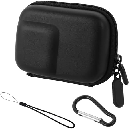 gotyou Tasche für DJI OSMO Action 5 Pro/4/3,Case für DJI OSMO Action mit Einer Bergsteigerschnalle und Einem Handseil Ausgestattet Wasserdicht, Stoßfest für GoPro 13/12/11/10/9 Kamerazubehör