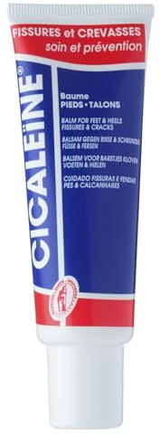 CICALEINE – Baume Réparateur Pieds Talons, Hydratation Intense pour Fissures et Crevasses (Tube 50mL) - lot de 3 - Vendu par Lot