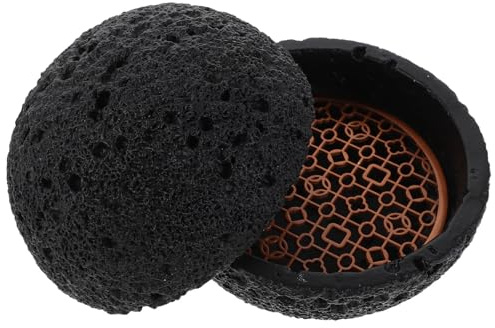 Cabilock Copa Ahumada para Decoración Cuenco de Erizo de Mar para Sushi Postres Frutas Centro de Mesa para Fiestas Plato para Servir Helado Frío y Salsa