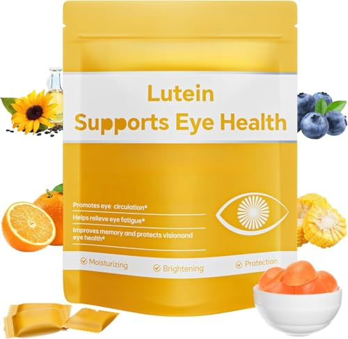 Luteingummi, ögonvitaminer för att stödja ögonhälsan