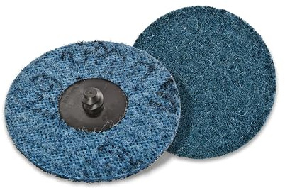 Disco per Il Condizionamento Delle Superfici Scotch-Brite Roloc SC‑DR | 50 mm, A VFN, Blu, 50 Pezzi