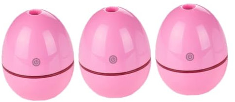 Warmhm 3stücke Mini Luftbefeuchter Im Eier-design Usb-betrieben Für Auto Und Zuhause Automatische Abschaltung Leiser Betrieb Mit Sanftem Licht