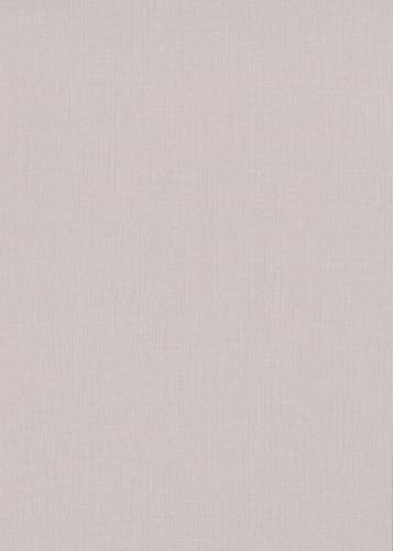 Erismann 10359-02 Papier peint intissé uni aspect lin moderne beige crème