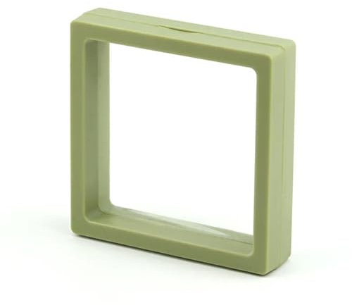 LXHZSY Schweberahmen 3 Stück transparente PE-Folie, Reise-Schmuck-Aufbewahrungsbox, Halskette, Armband, Ring, Ohrringe, Verpackung, Box, bunte Geschenkbox aus Kunststoff(05-7x7x2cm)