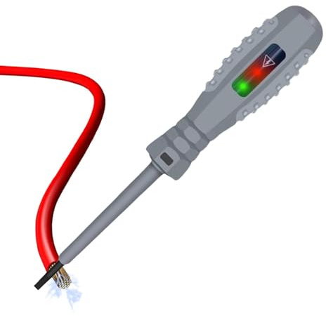 Tournevis Détecteur D'électricité, Testeur De Testeur De Tournevis Électrique Pour Détermination De Fil Sous Tension - Tournevis Testeur Magnétique, Détecteur De Tension 24 V-250 V