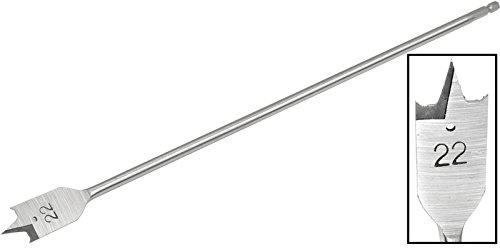 Extra Long Flat Wood Drill Bit 20 x 400mm, Pack of 1.