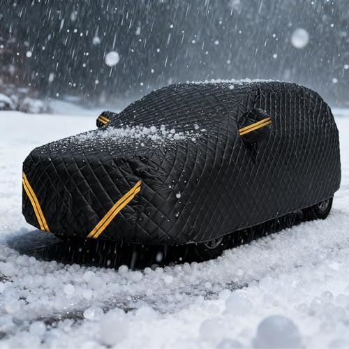Telo Antigrandine per Auto Per Rivian R1T Dual-Motor Max Pack 2022-2025 Copertura Auto Protettiva Grandine Copriauto Completo Protezione Tutte Le Stagioni Schermatura Solare E Antigelo