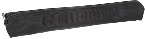 DECHOUS Bolsa para Flauta Dulce y Saxofón Soprano, de Tela Oxford Negra, Asa Resistente y Interior Acolchado, Estuche Portátil para Transporte y Protección en Uso Diario y Viajes