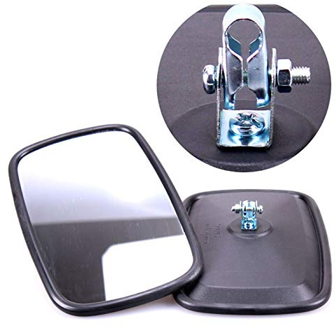 TRUCK DUCK® 2x Universal Rückspiegel 232x145mm Außenspiegel Seitenspiegel Set für Traktor Bagger LKW Wohnmobil