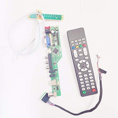 N173FGE-L12/L13 1600 * 900 HDMI VGA USB AV RF WLED LVDS 40Pin T.V53 Display Controller Drive Card Laptop Panel 17,3 Zoll DIY Kit (N173FGE-L13)