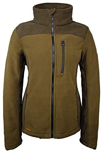 Hubertus HUBERTUS Damen Fleece Jagdjacke Oliv Braun (XL), 26515663