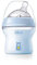 Chicco Natural Feeling Biberon Anticolica 0 Mesi + da 150 ml, Biberon con Tettarella in Silicone Morbida e Flessibile, Adatto per Allattamento Misto, Flusso Lento, Colore Azzurro