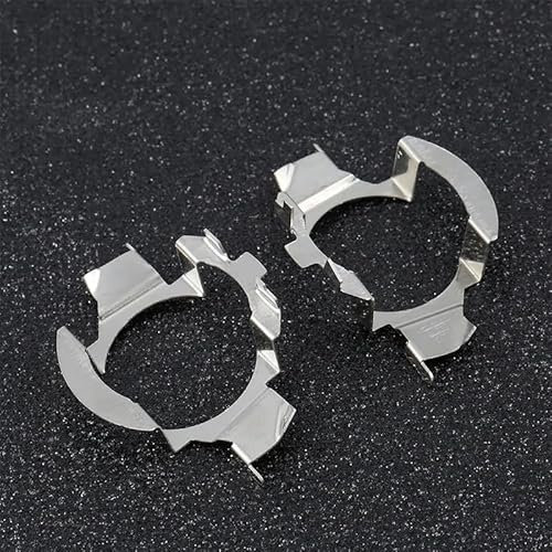 2x H7 LED Lampenfassungsadapter für VW, Skoda/Octavia/Superb/Fabia/Roomster VRS Base Adapter H7 LED Scheinwerfer Lampen Halter