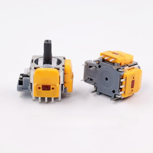 NSLikey 2 x gul halleffekt 3D analog sensorjoystick moduler för Sony PS5
