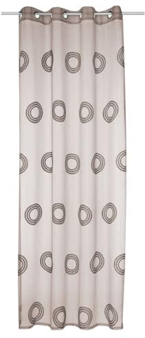 Albani Makadi Ösenschal 135x245 cm Taupe