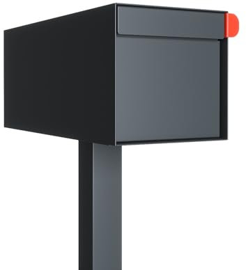 Boîte aux lettres américaine Americano anthracite