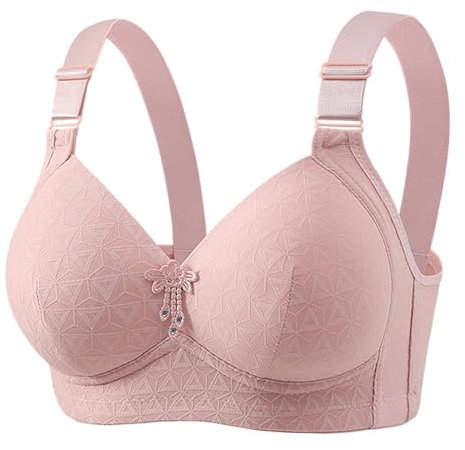 Dessous-Sets FüR Damen Nahtloser BH Damen Ohne Bügel Push up BH Damen Große Brüste Starker Halt V-Ausschnitt Bügelloser BH Seamless Bequem BH T Shirt Schlaf BH Gepolstert Bralette Comfit BH Gutschein