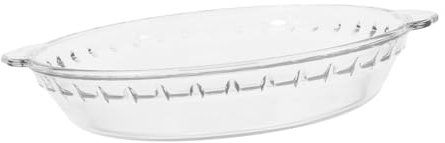 Warmhm Microwave Glass Lid for Food Round Baking Dish Cover Glass Microwave Cover for Baking